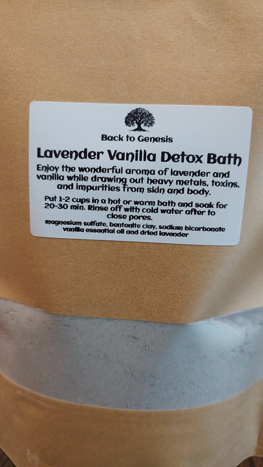 Lavender Vanilla Detox Bath