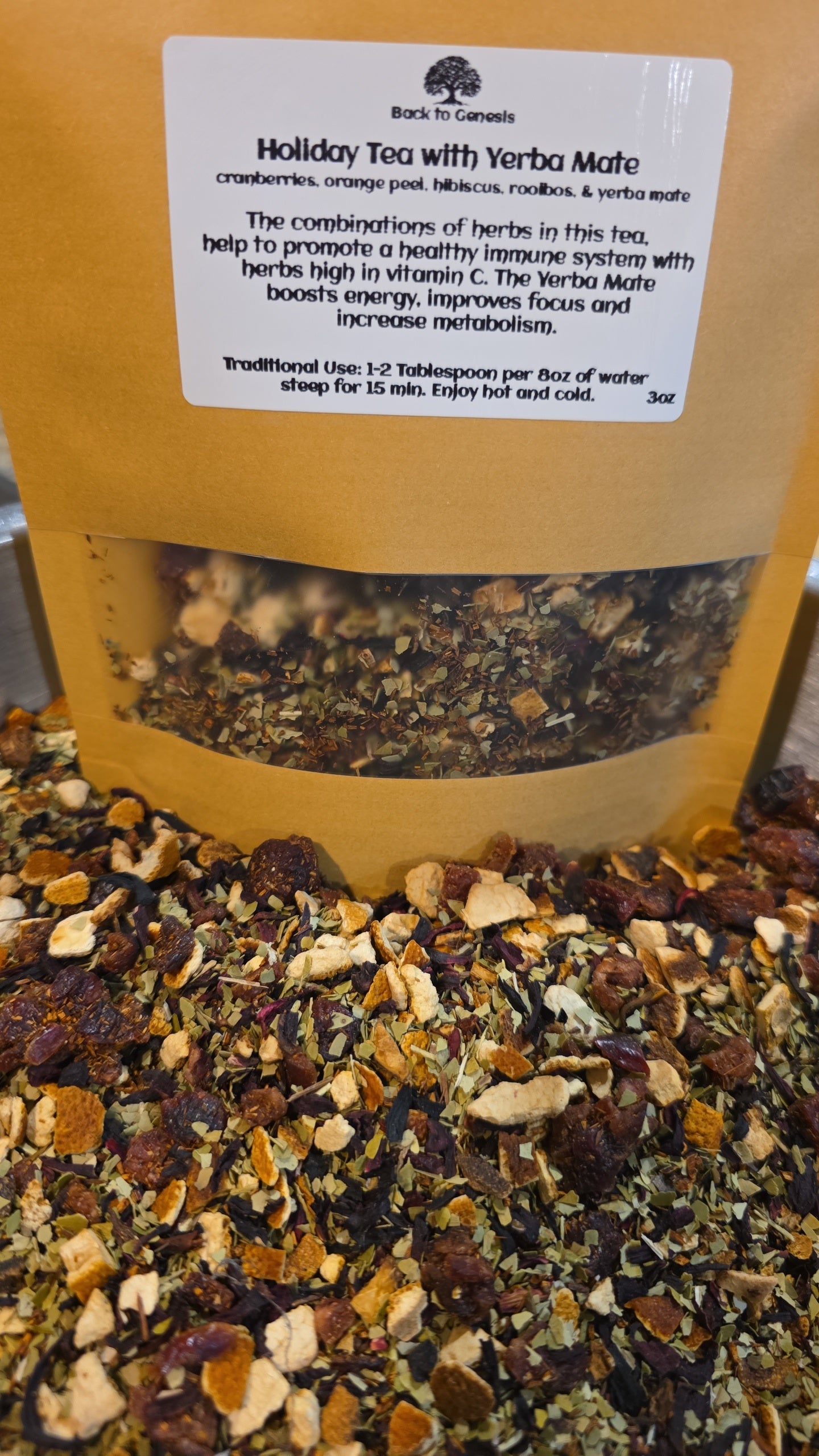 Holiday Tea with Yerba Mate