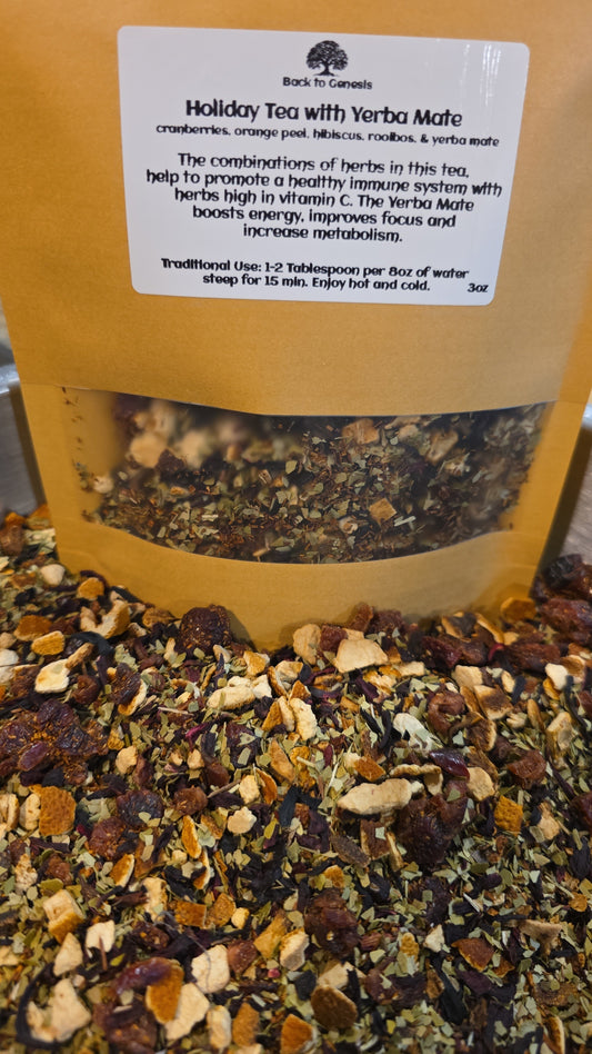 Holiday Tea with Yerba Mate