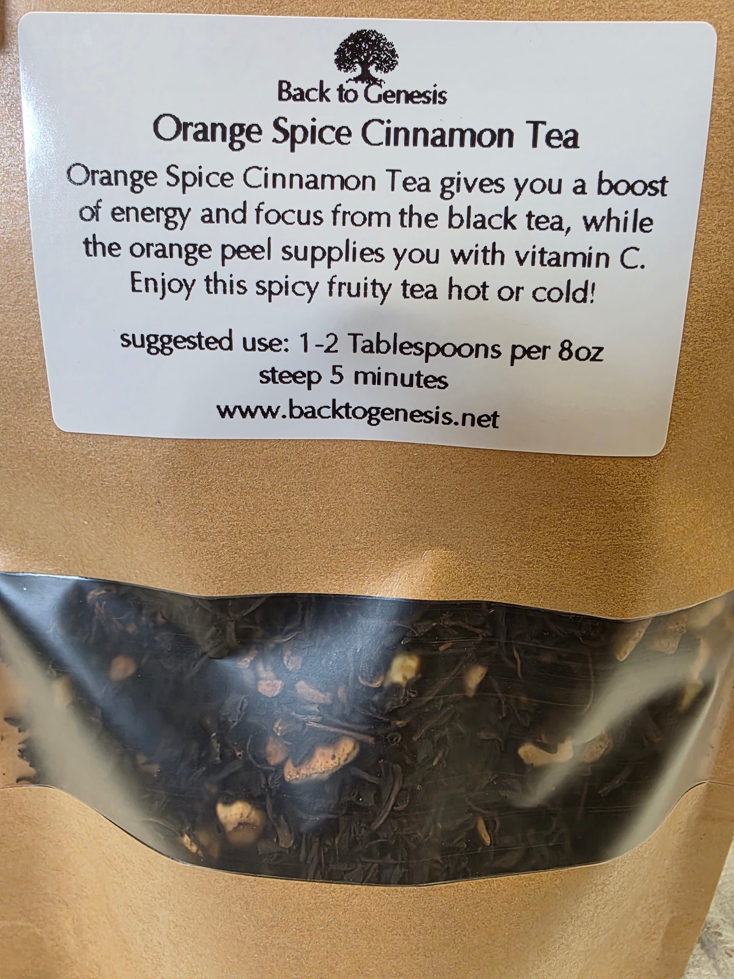 Orange Spice Cinnamon Tea