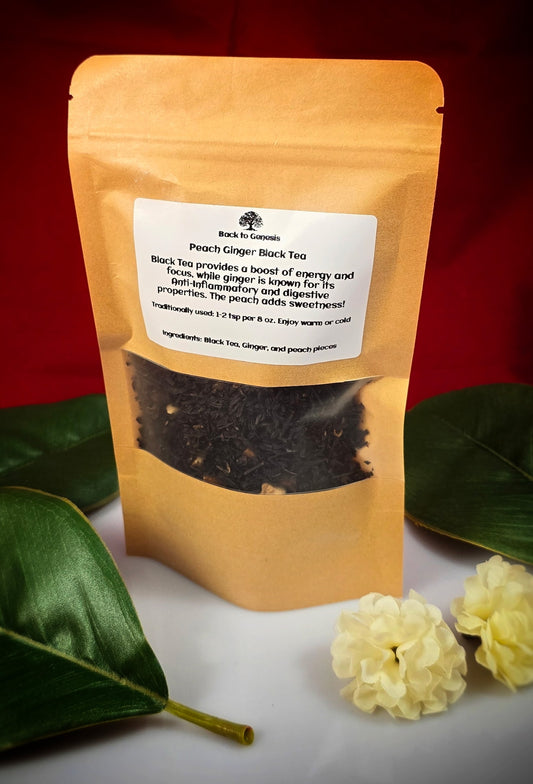 Ginger Peach Black Tea