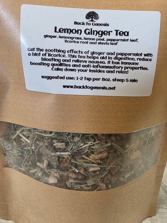 Lemon Ginger Tea